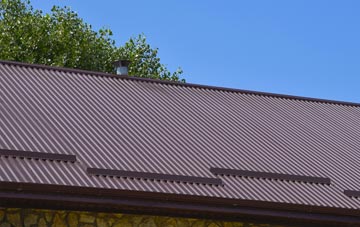 typical Calgary corrugated roof uses